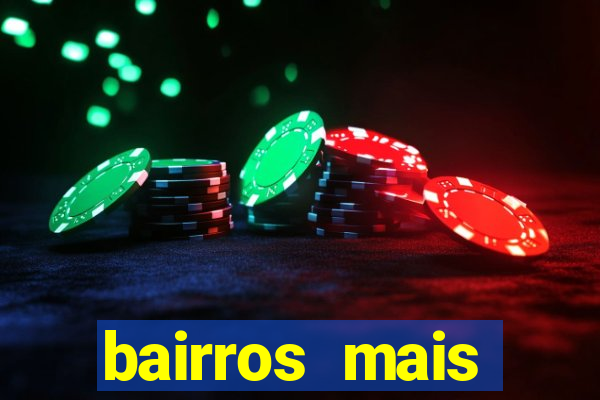 bairros mais perigosos de bh